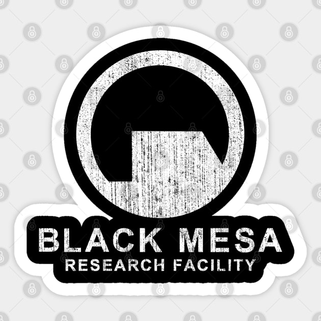 Black Mesa Vintage Sticker by Anthonny_Astros